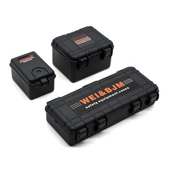 1/10 Mini Safety Equipment Tool Case Medical Travel Storage Box Kit