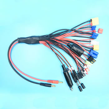 Multi charging 20 lead  with Silicone Wire